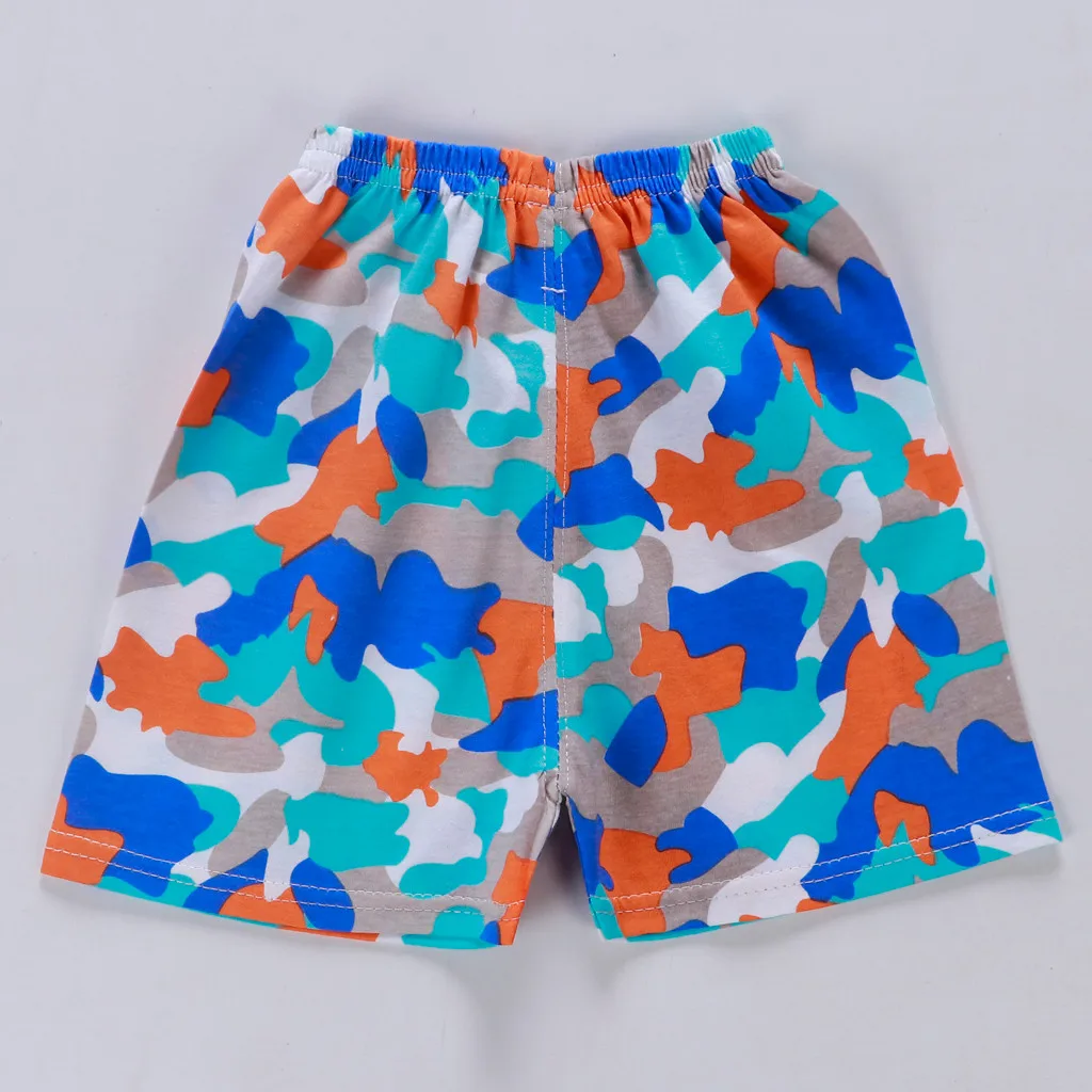 

Newborn Infant Baby Boys Girls Short Sleeve Cartoon Tops Shirt Pants Outfits Set Summer Clothes