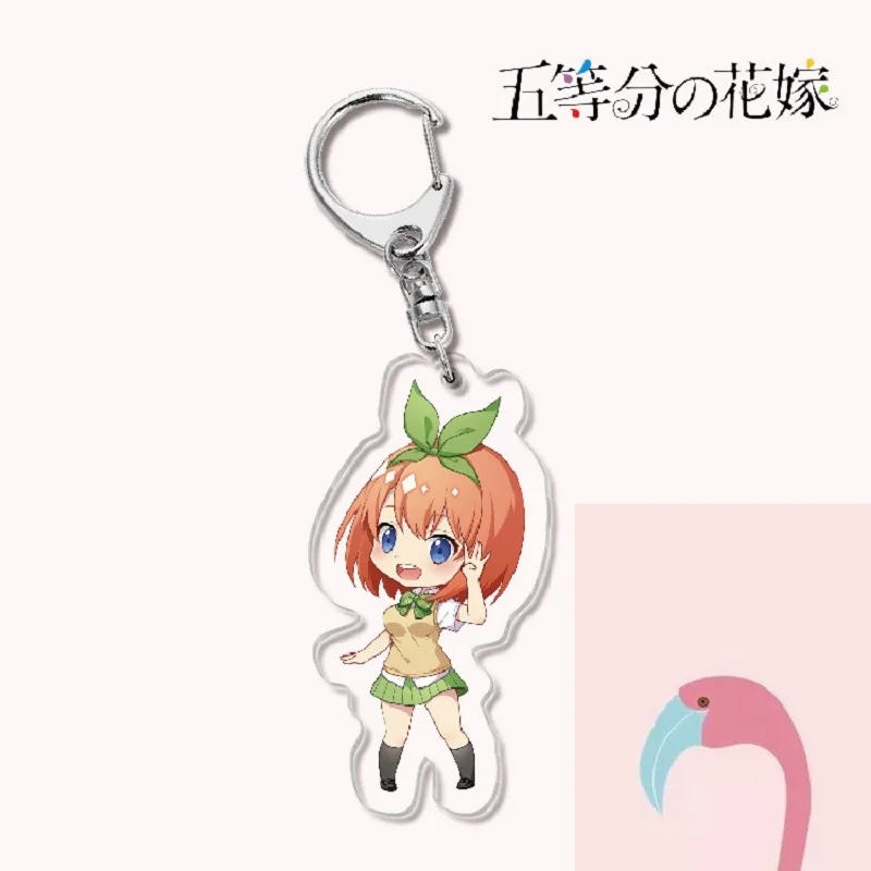 

Anime Five Equal Acrylic Student Campus Key Chains Children's Backpack Accessories Keyring Cute Lovers Menwomen's Gift Keychain