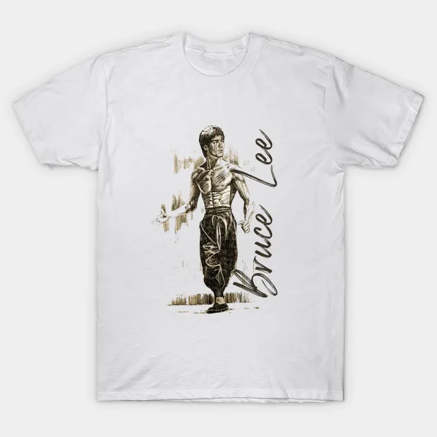Fashion Bruce Lee Draw T-Shirt. Summer Cotton Short Sleeve O-Neck Mens T Shirt New S-3XL группа авторов voyage de bruce t 4