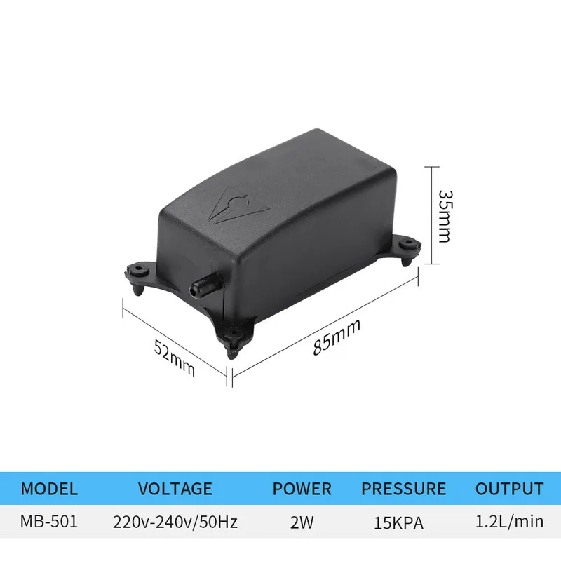 110/220V Ультра низкая Шум аквариумный воздушный насос аквариума мини компрессор