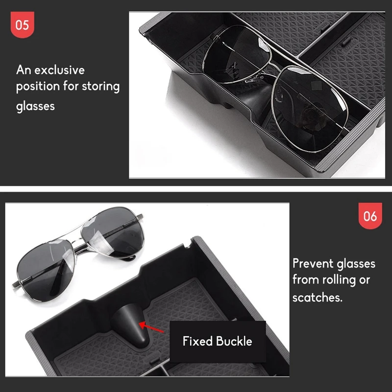 

Center Console Storage Box Organizer Coin Tray for Dodge Ram 1500 2500 3500 2009-2019 car accessories car accessories