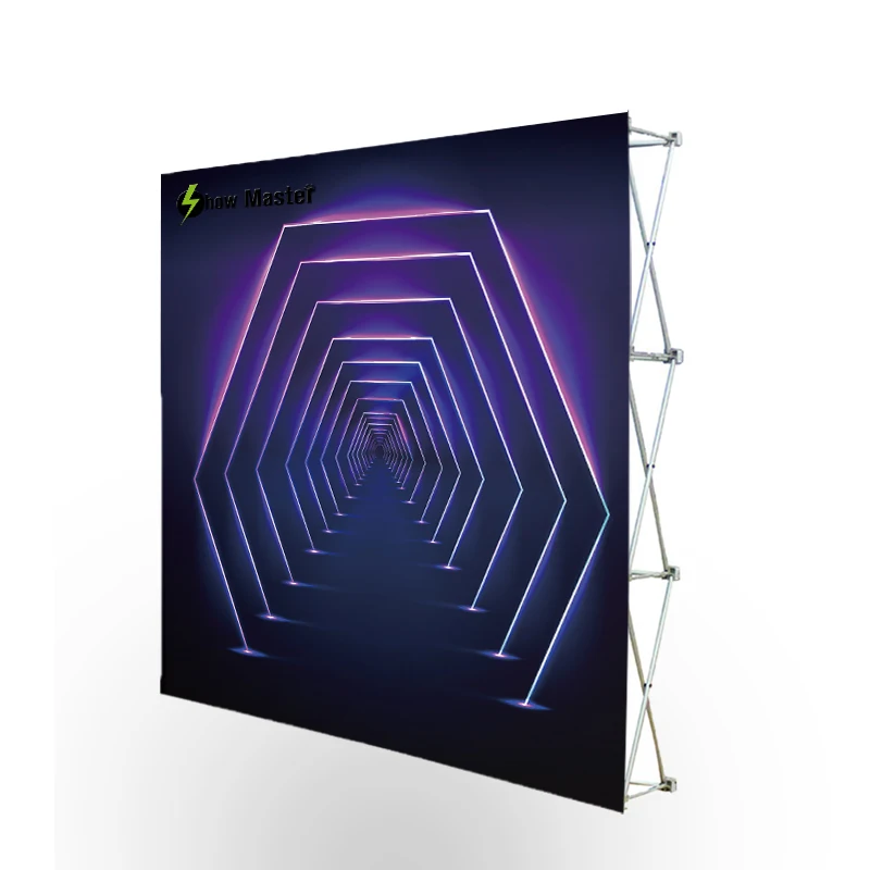 Хит продаж Новый дизайн из натянутой ткани алюминиевый хлопает вверх стойка