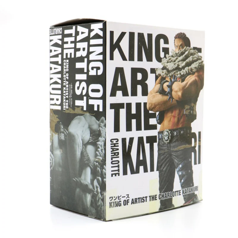 

25cm Japanese Anime One Piece Charlotte Katakuri Action Figure King of Artist The Charlotte Katakuri Toys Doll Gift with Box