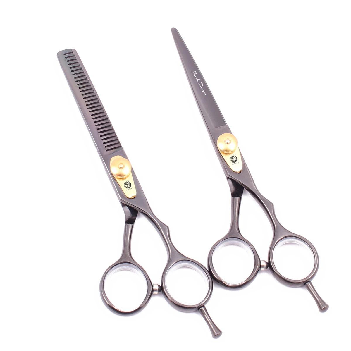 Филировочные ножницы фиолетовый дракон 5 дюймов японская сталь для стрижки волос