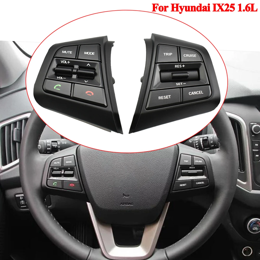 

Steering Wheel Cruise Control For Hyundai creta Ix25 1.6L Multifunction Buttons Bluetooth Remote Volume Switch