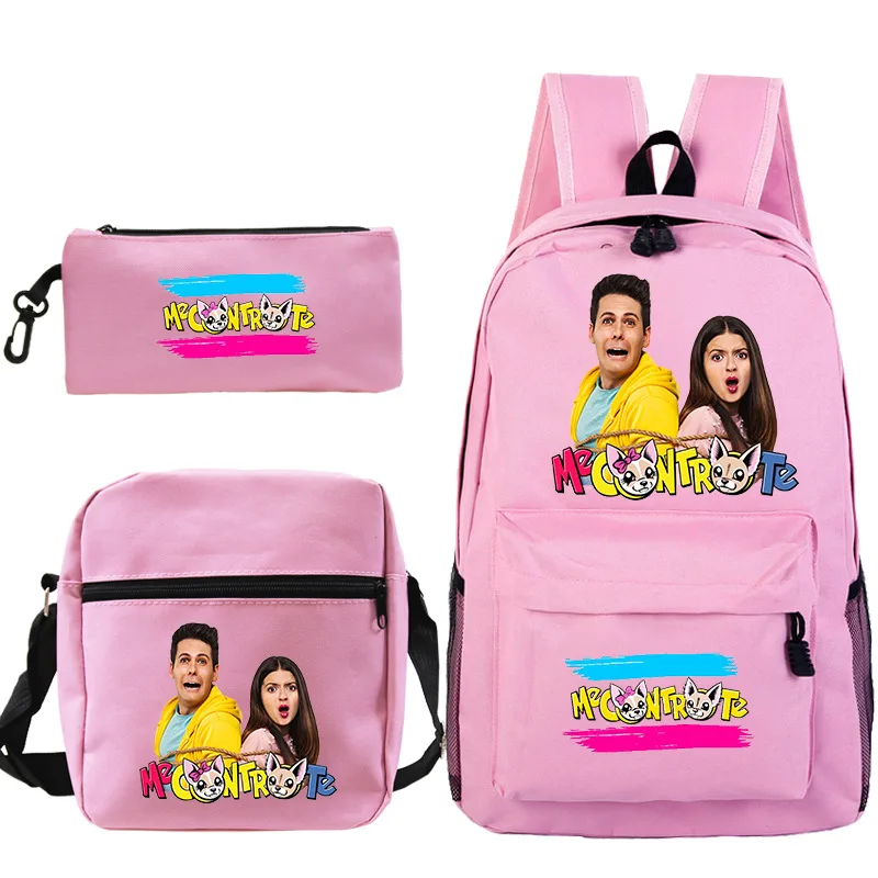 Me contro Te 3pcs Set Backpack Students School Bags Adult Travel Teens Casual beautiful pattern rucksack 16 Inch | Багаж и сумки