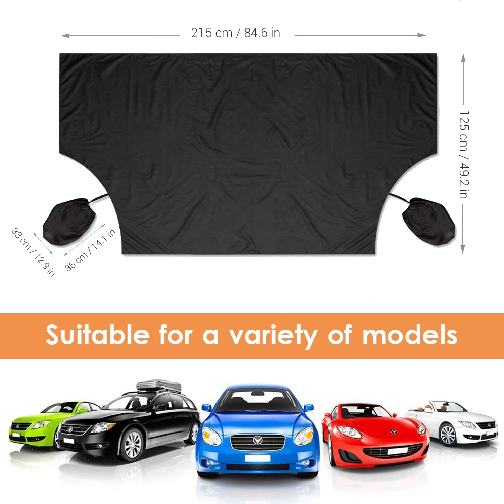 

Car Front Sunshade Windshield Cover Magnetic Foldable Winter Anti-Frost Snow Car Front Windshield Protective Cover