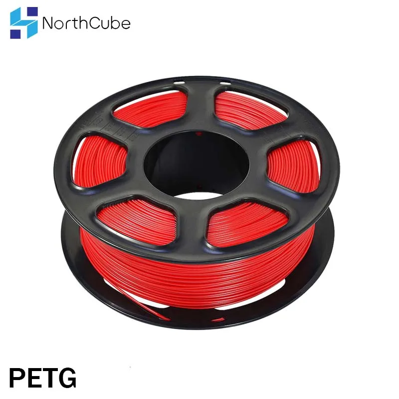 

3D Printer Filament PETG 1.75mm 1kg/2.2lbs Plastic PETG Filament Consumables PETG Material for 3D Printer Filamento Red