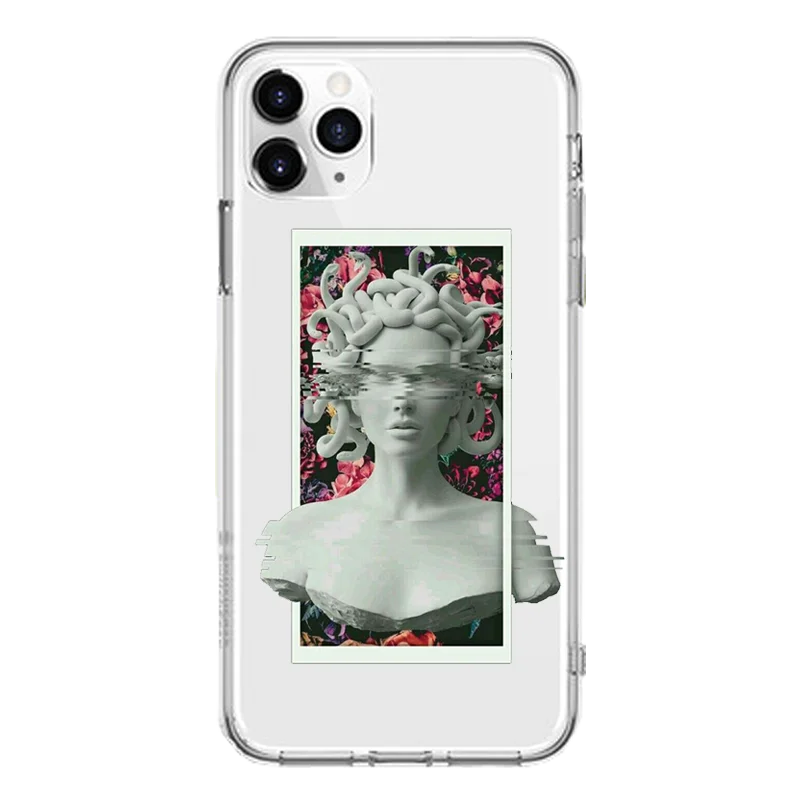 10 11Pro Мягкий силиконовый чехол для Apple iPhone 8 8 Plus X XS Чехлы для MAX XR iPhone8 Оболочка год Рождество лучший модный подарок - Цвет: 10