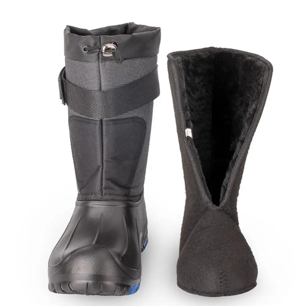 Мужские водонепроницаемые сапоги для рыбалки зимние теплые ботинки ног Уличное