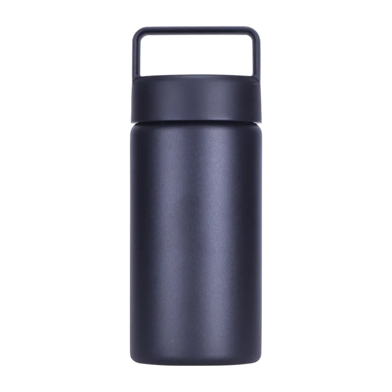 Quality Stainless Steel Thermos Bottle 400ml Travel Coffee Mug Portable Vacuum Flask Insulated Tumbler Wide Mouth Thermo | Дом и сад