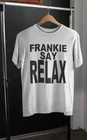 Starqueen-JBH Frankie Say Relax Shirt, Tv Show футболка друзей, Tee from Friends Tv Series - Friends Gift, одежда 