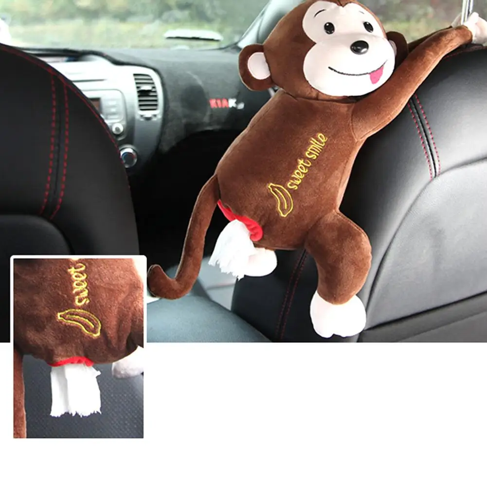 Коробка для салфеток Милая обезьяна бумажные игрушки коробка крышка держатель