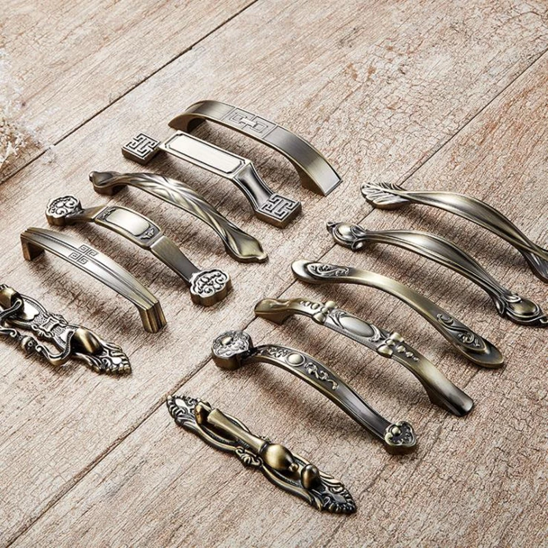 LCH Винтажный стиль античная латунная отделка коллекция в старинном европейском