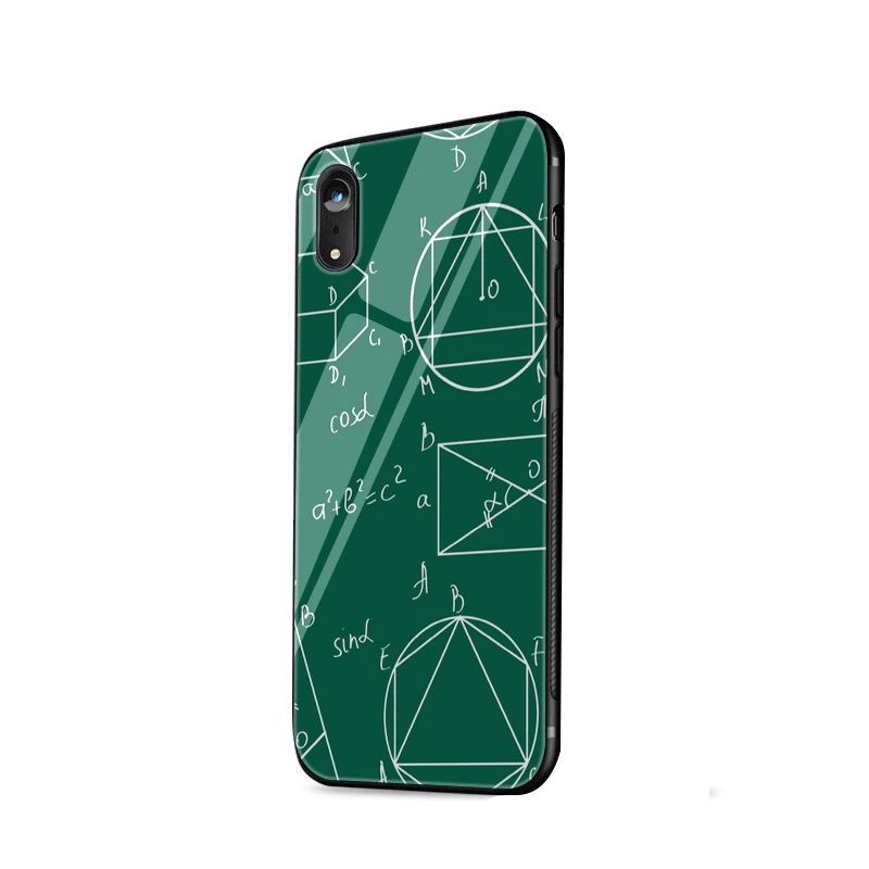 Чехол из ТПУ с математической формулой Desxz E = mc2 для iPhone XR X XS Max 5 5S 6 S 7 8 Plus |