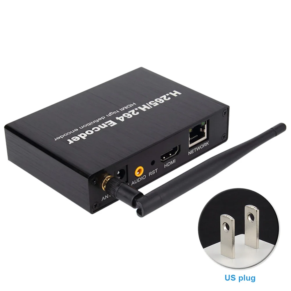 1080P HD Game Broadcast For Live Streaming Portable Audio Video Encoder Home WIFI Universal Stable for  Iptvs Office