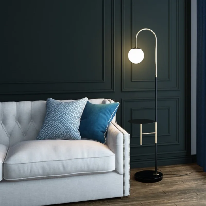 Современный Креативный простой СВЕТОДИОДНЫЙ торшер в скандинавском стиле с