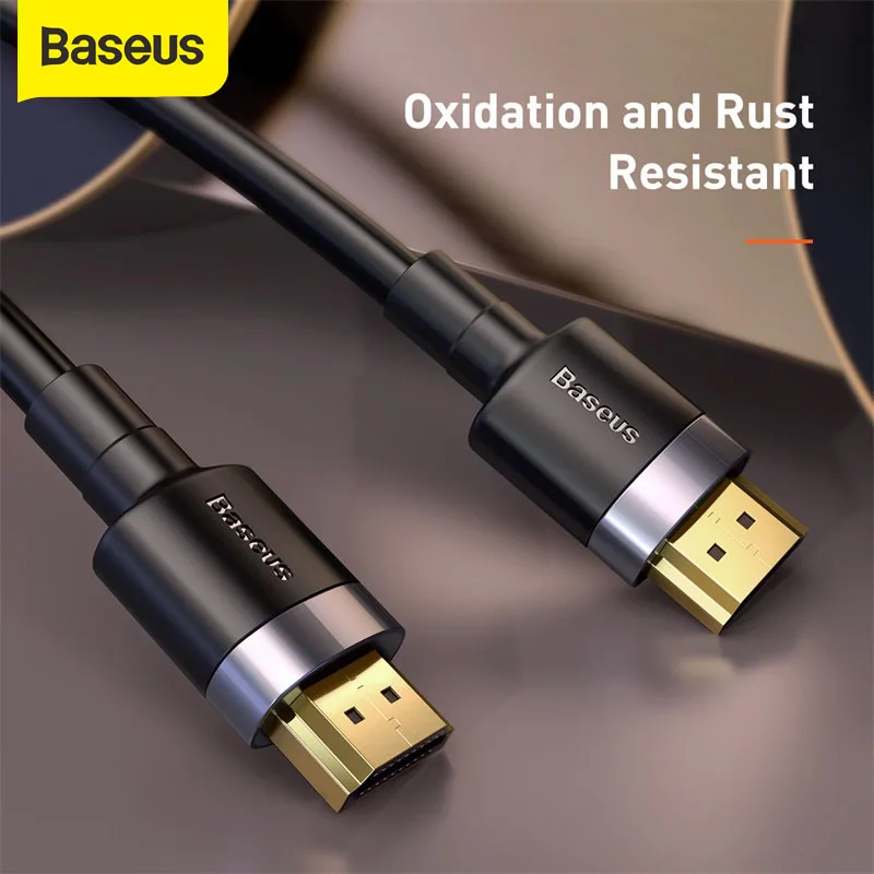 Baseus 4K HD Male To 4K HD Male Adapter Cable For PS4 Projector TV Audio Video Wire Cord Digital Splitter Switch 2m 3m