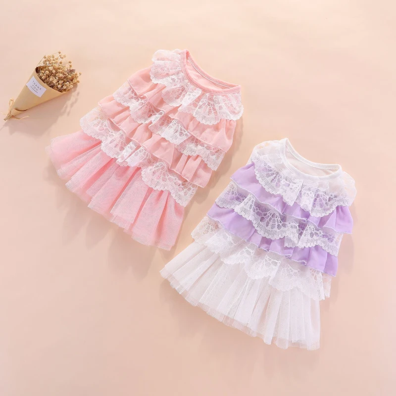 

Pet Dress Dog Skirt Tutu Summer Dog Clothes Costume Apparel Poodle Bichon Frise Schnauzer Pug French Bulldog Corgi Clothing