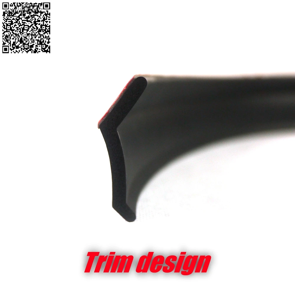 Car Bumper Lip Front Deflector Side Skirt Body Kit Rear Tuning Ture 3M Tape Lips For Volkswagen VW DCX Routan | Автомобили и