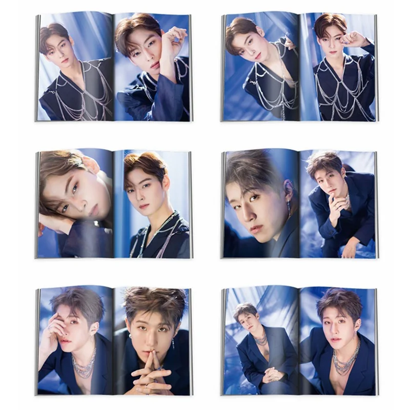 Kpop ASTRO 6 й мини альбом &ltBLUE FLAME&gt Мини фотоальбом модный K pop коллекция фанатов