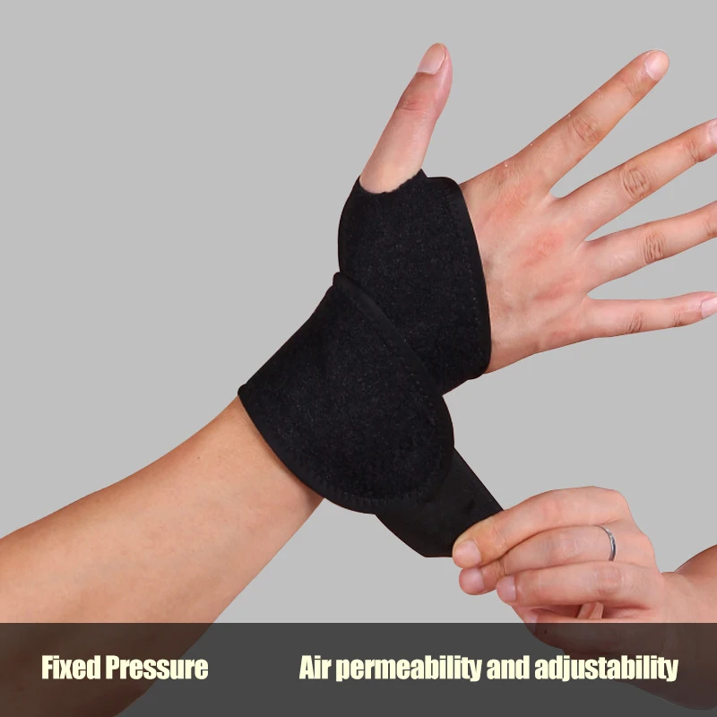 

2pcs Sports Winding Wristband Breathable Adjustable Sprain Protective Fitness Gear SEC88