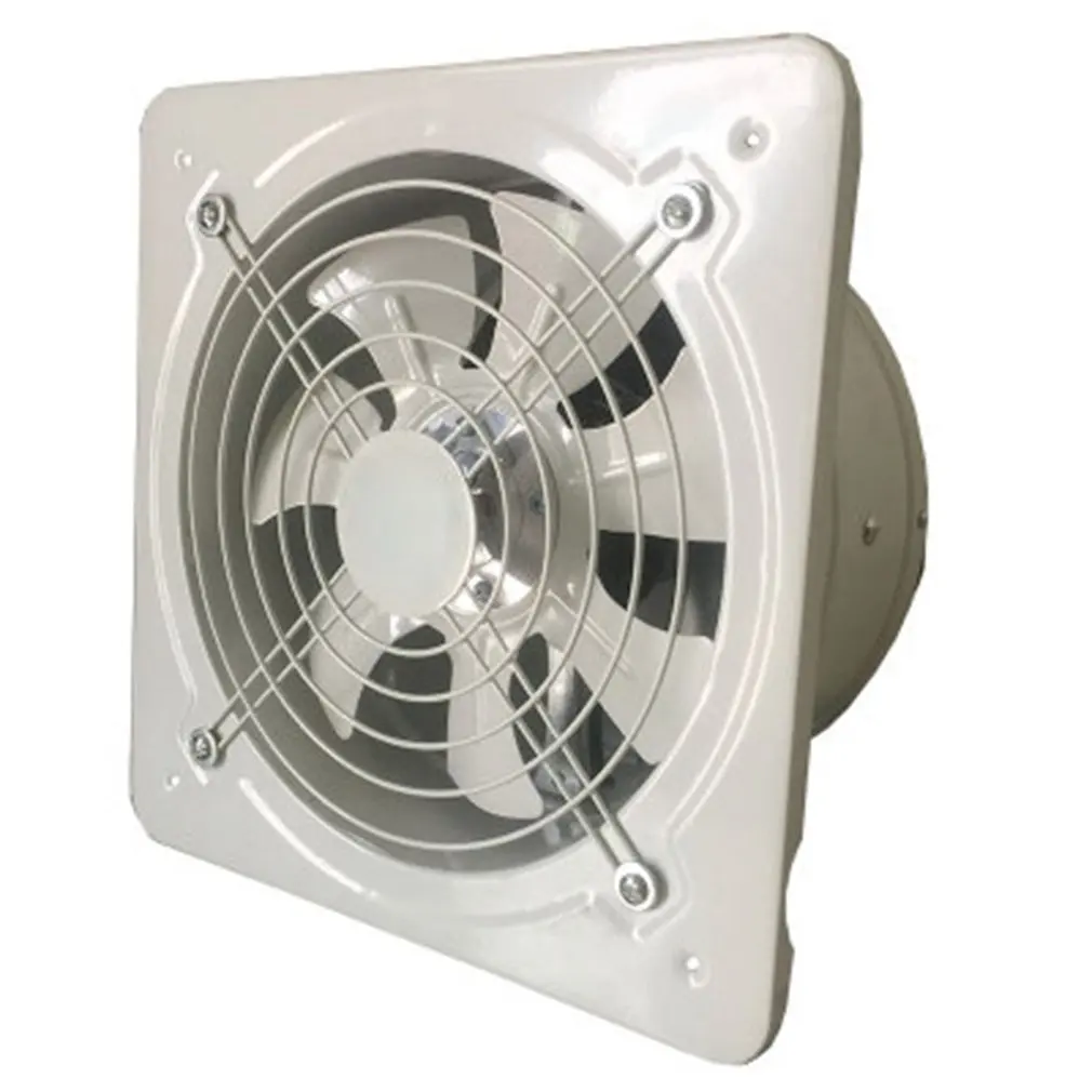 

Industrial Ventilation Extractor Metal Axial Exhaust Commercial Air Blower Fan Low Noise Stable Running