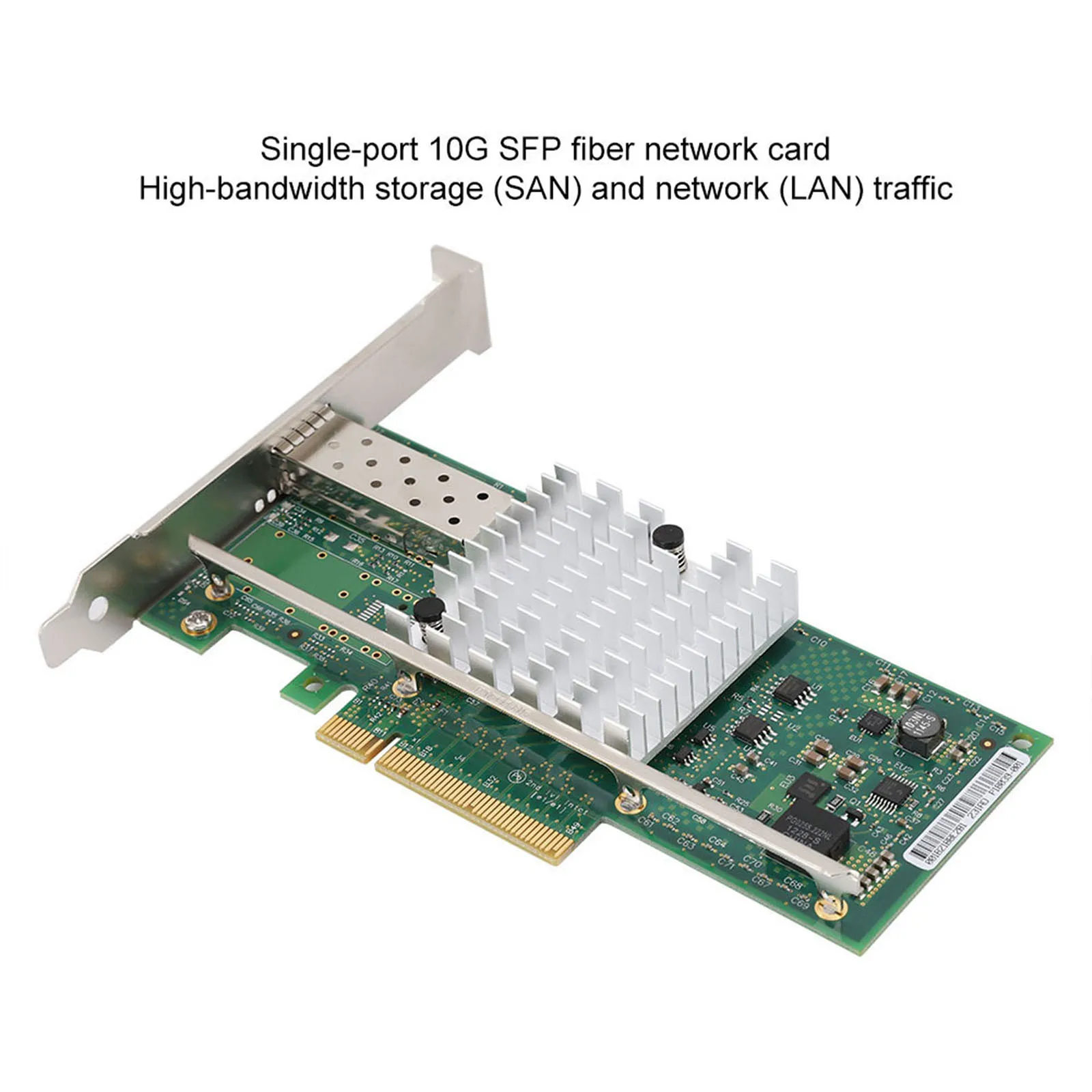 10 Гб PCI E сетевая карта Intel 82599EN Чипсет для X520 DA1 конвергентный сетевой адаптер INTEL