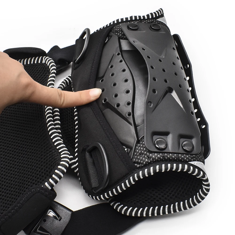 WOSAWE дети жилет броня груди накладка на заднюю панель с Armour Racing Велоспорт Skatboarding