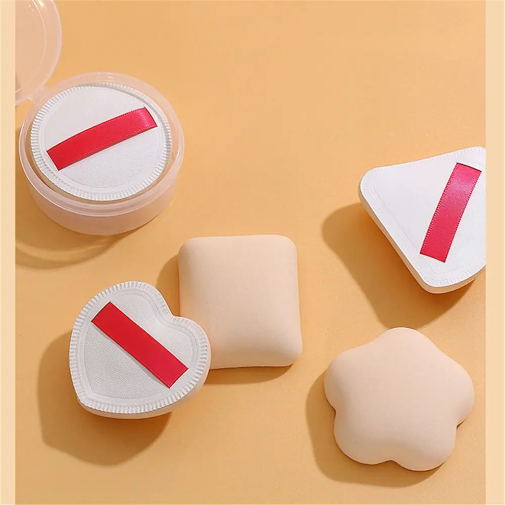 

with Box Reusable Makeup Sponge Powder Compact Sponge Foundation Puff Marshmallow Puff Air Cushion Puff Makeup Tool