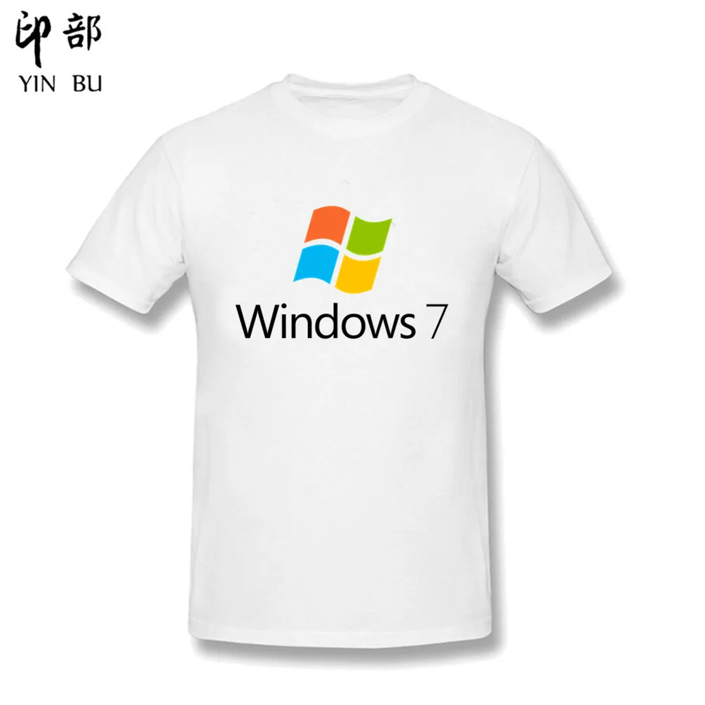 Винтажная Мужская футболка с Windows 95 Vaporwave хлопковая Футболка круглым вырезом windows