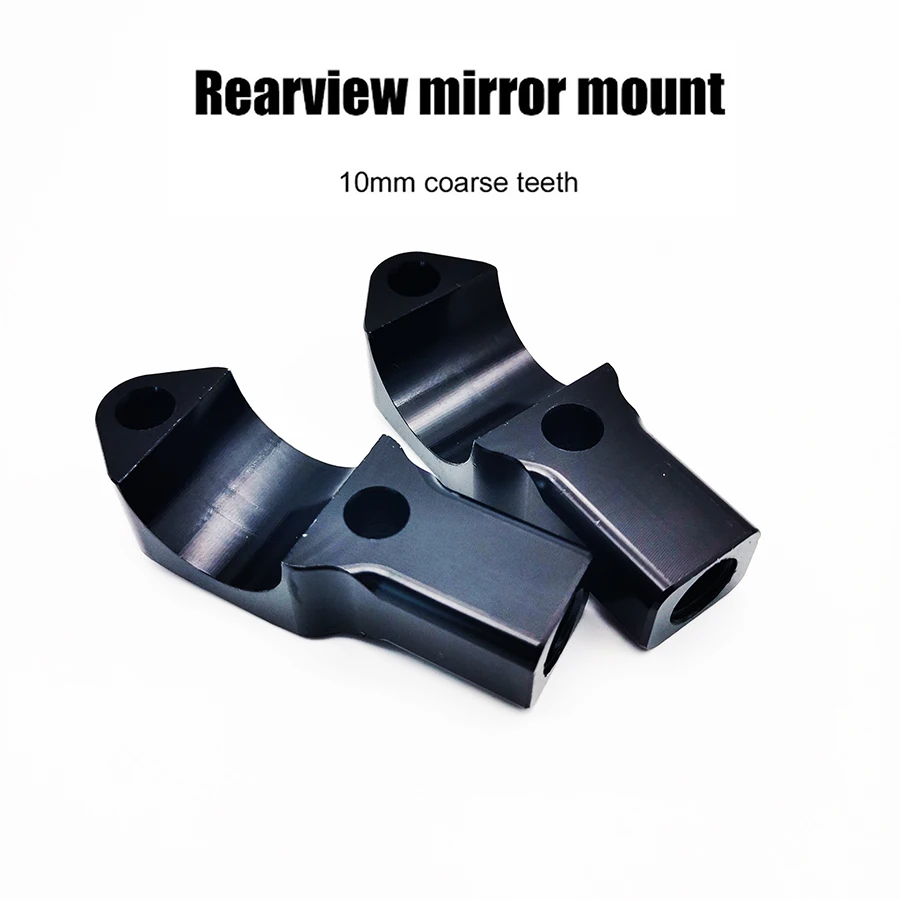 

2 pieces 7/8'' Motorcycle Handlebar Brake Master Cylinder Mirror Clamps M10x1.25mm