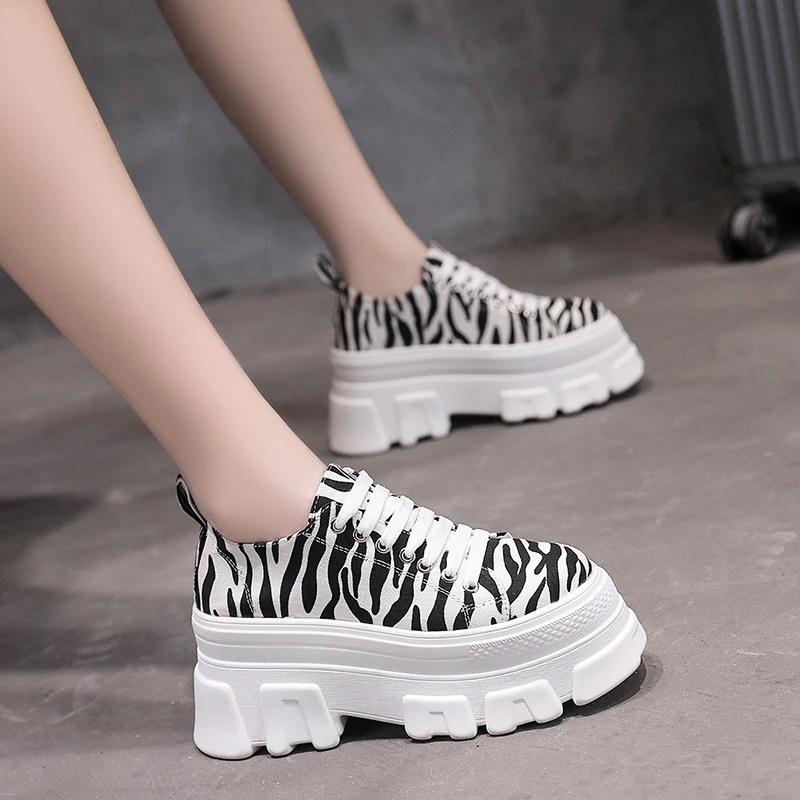 

Женские холщовые кроссовки на платформе, новинка весны 2020, модная женская обувь на плоской подошве, удобная повседневная женская обувь