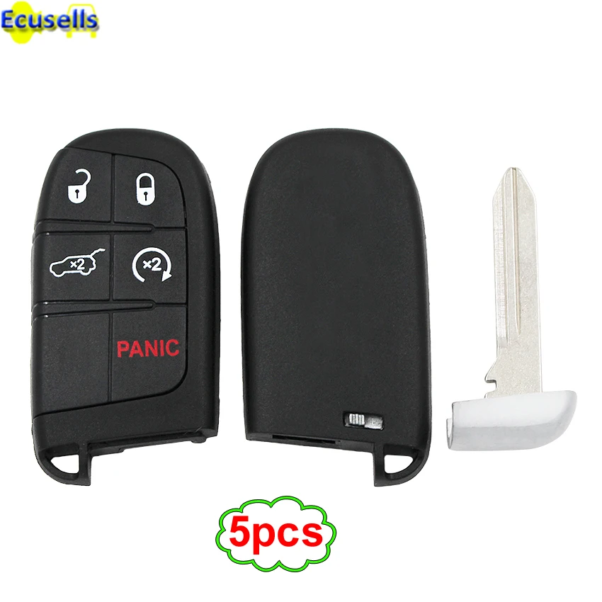 5 шт./лот БЕСКЛЮЧЕВОЙ кнопок умный дистанционный ключ чехол для Dodge Journey зарядное