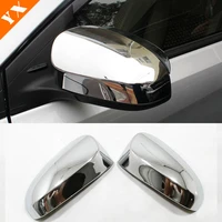 for toyota aygo car accessories abs chrome 2014 2015 2016 2017 2018 2019 car side door rearview turning mirror cover trim 2pcs