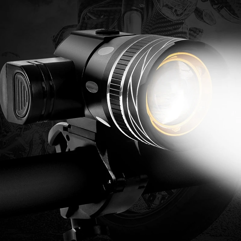 

1 Set Bike Light LED Lamp Adjustable & 1 Pcs USB Rechargeable Headlight