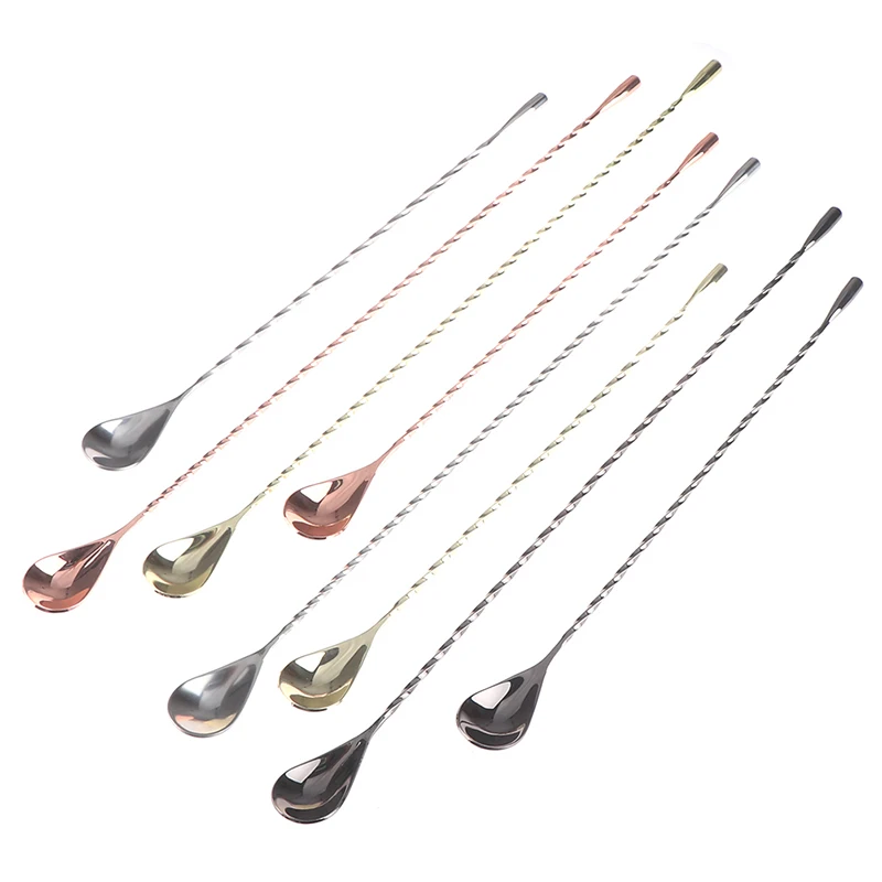 Ложка для перемешивания с длинной ручкой из нержавеющей стали ручная вилка со