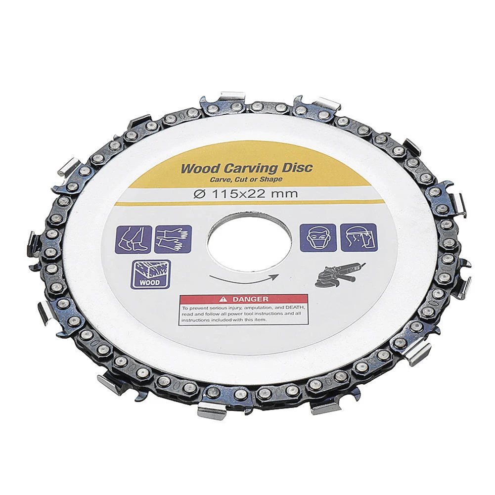 4 5 дюймов резьба по дереву диск шлифовальник цепи деревообрабатывающий пильный