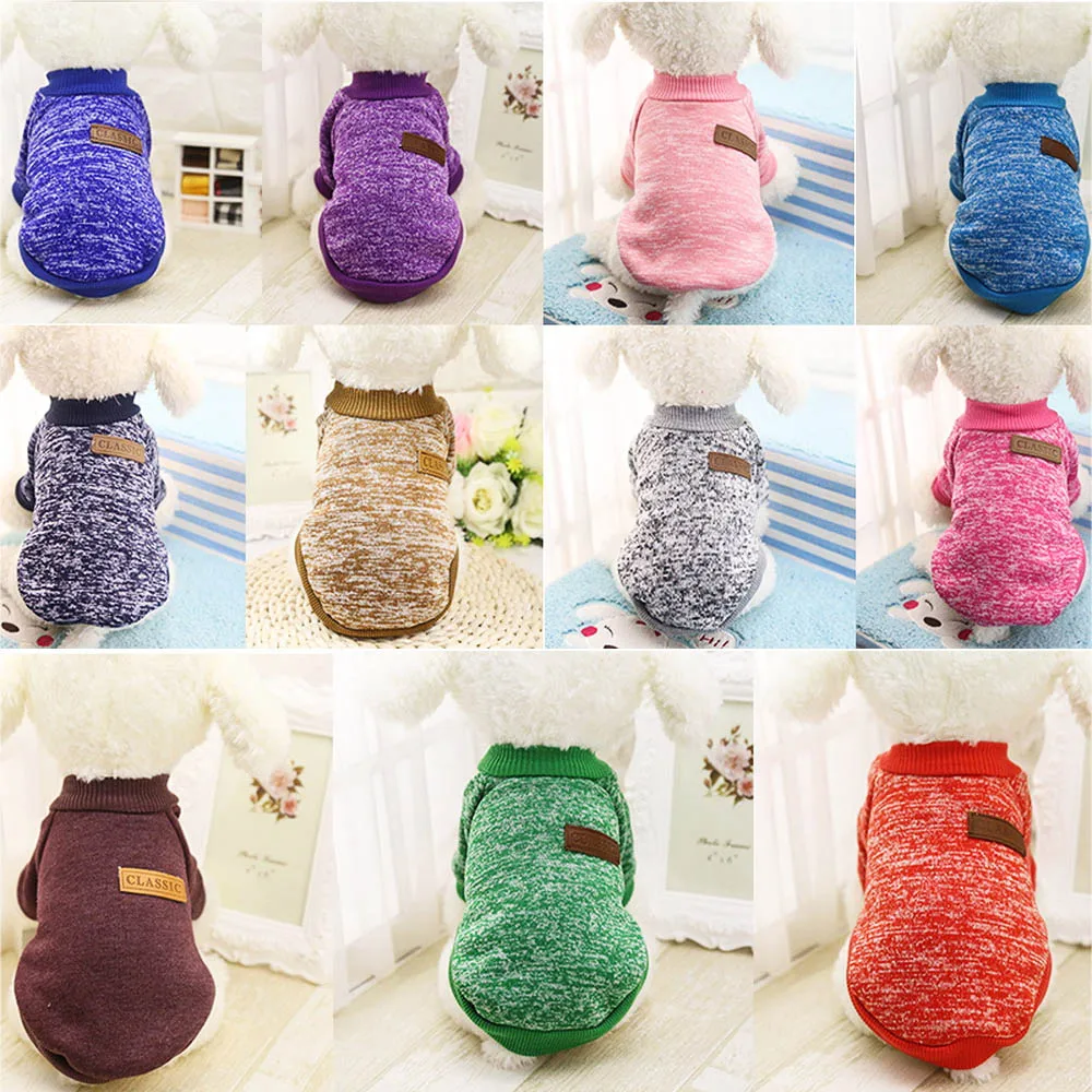 PAPASGIX 2020 Новый собачий свитер одежда костюм мягкая теплая и удобная классическая