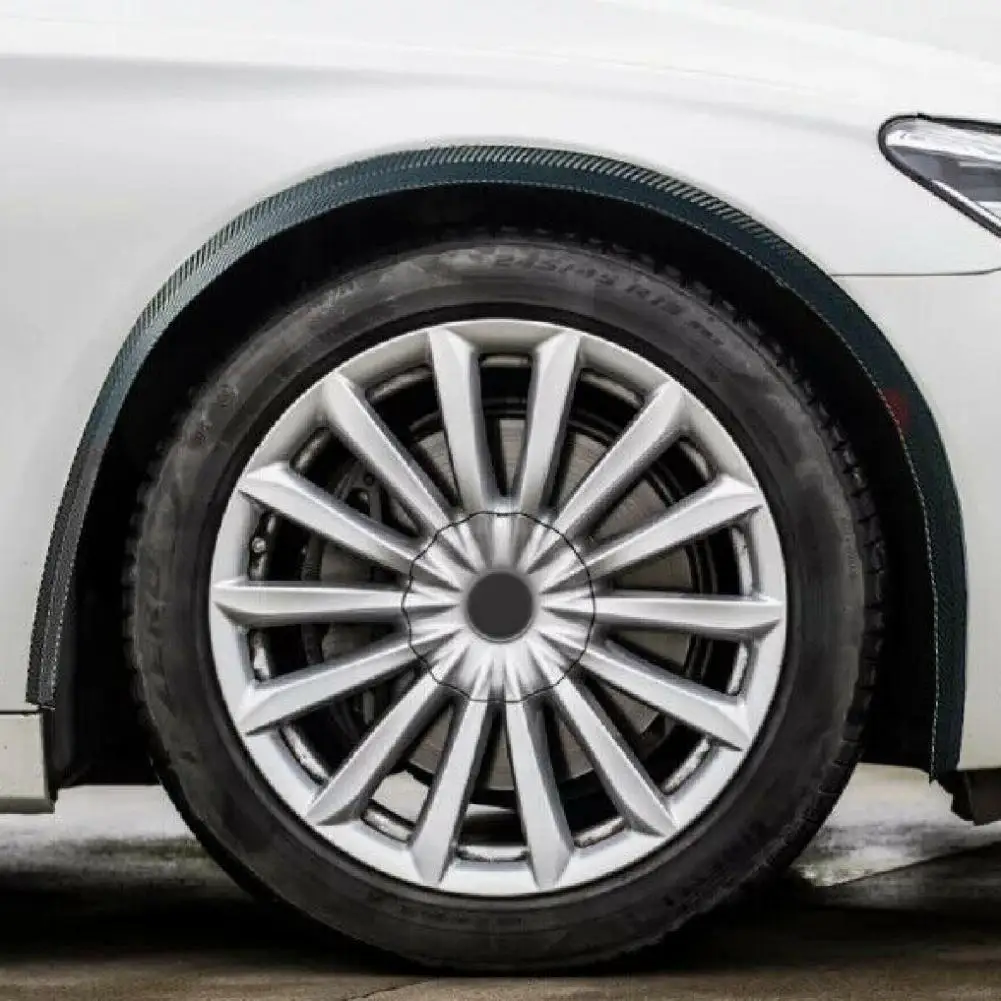 

45% Hot Sales!!! Universal Wheel Fender Replacement Carbon Texture Rubber Anti-scratch Fender Flares for Vehicles