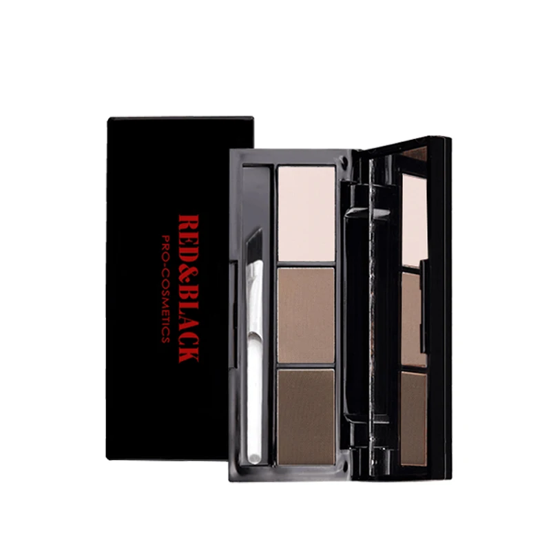 Палетка матовых теней для бровей R &amp B профессиональные водостойкие тени макияжа