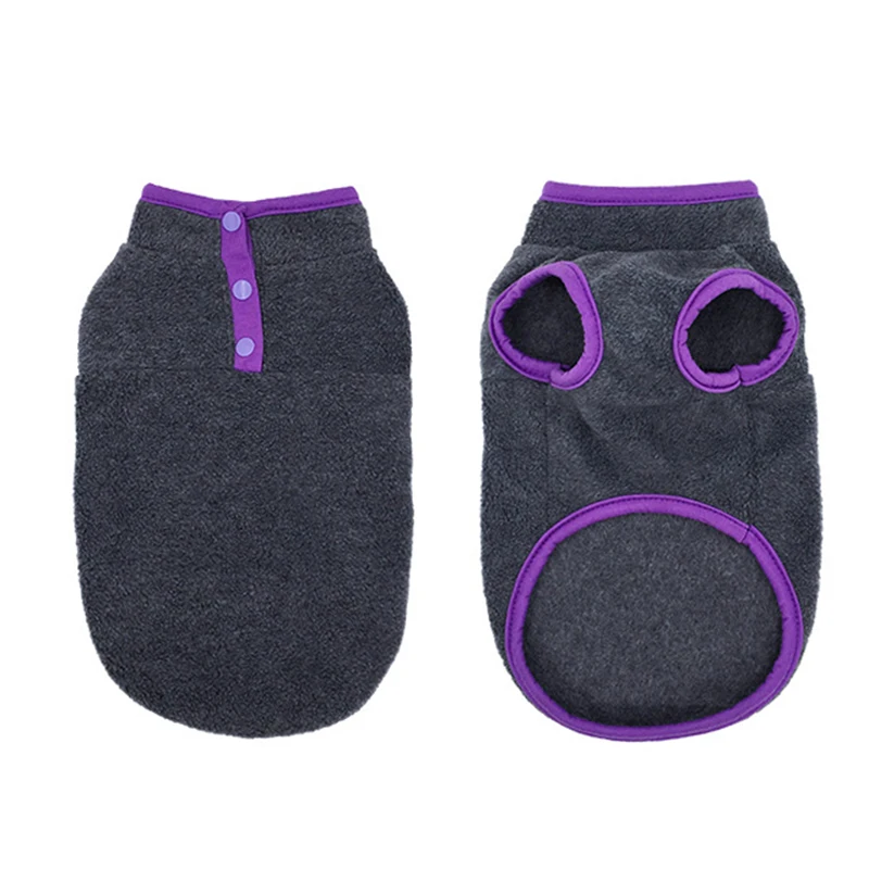 Теплая Флисовая жилетка для собак одежда маленьких мягкая утепленная легкая