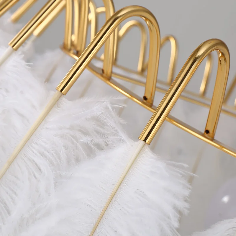 Современная настольная лампа с перьями Fss Напольная Лампа для гостиной спальни