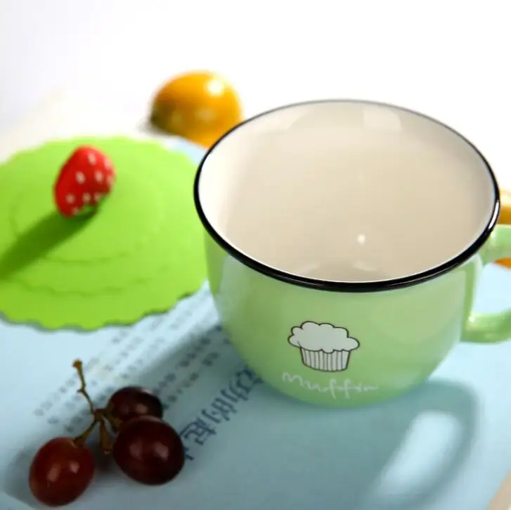 Мультяшная креативная кофейная кружка с молоком керамическая для влюбленных