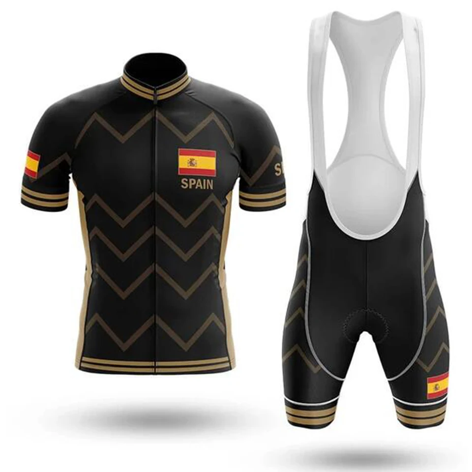 Комплект из джерси и футболки для велоспорта одежда горного велосипеда в Испании