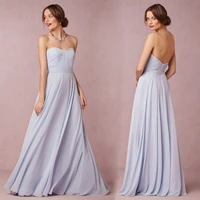 2015 new sweetheart long bridesmaid dresses for weddings a line woman chiffon sexy party gowns vestidos para festa casamento