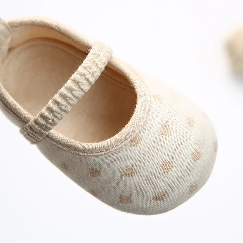 

Hot Sale Baby Girl Crib Shoes Newborn Girl Boy Soft Sole Polka Dot Star Print Toddler Shoes One Year Old Newborn Baby Shoes