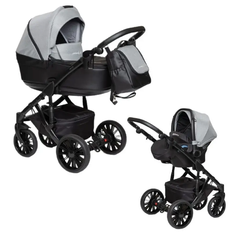 Коляска 2 в 1 Mr Sandman Польша с люлькой детская вельветовая трансформер переноска