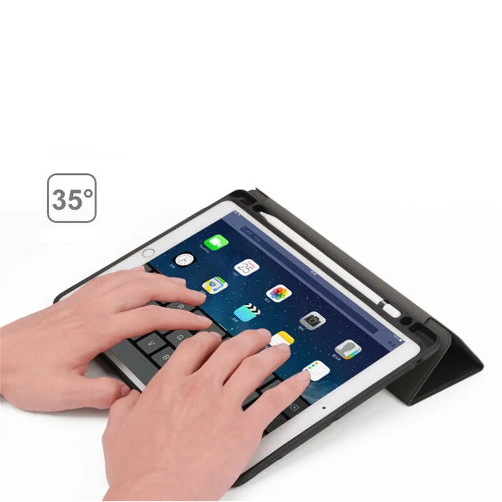 Чехол для планшета Apple ipad 7 10 2 дюймов чехол-книжка в стиле ретро кожаный