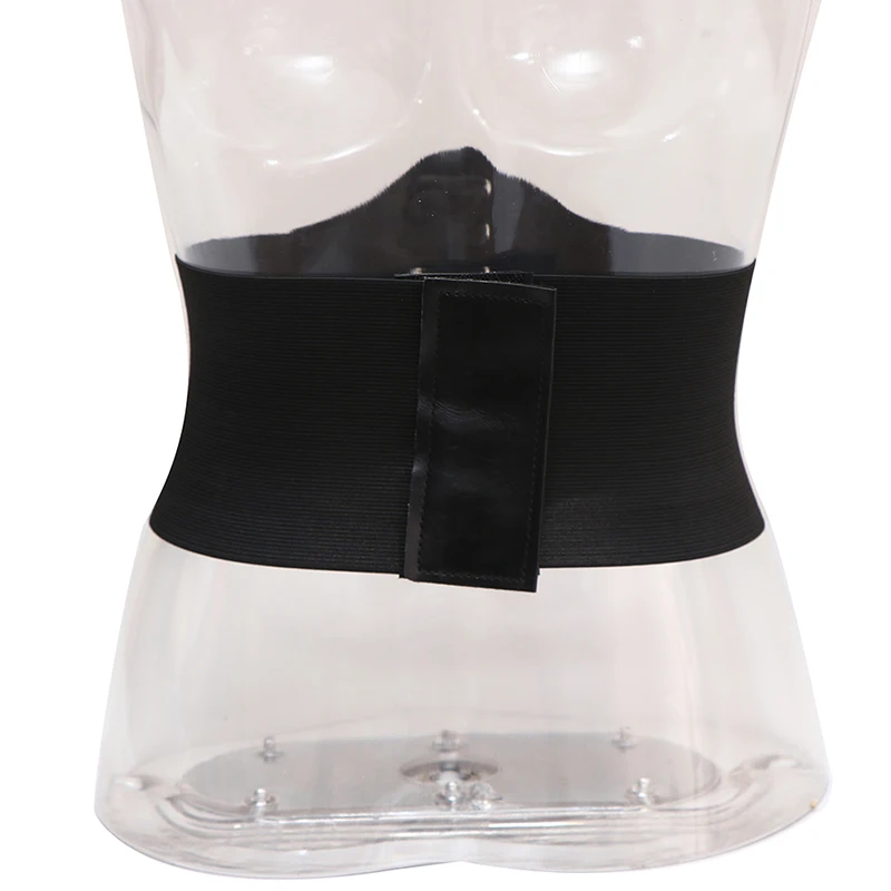 

Corset Wide Belts Pu Leather Slimming Body Belts For Women Elastic Waist Belts